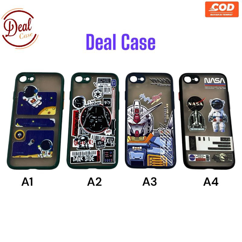 Case Hp Tipe IPHONE  7 / 8 / Clear Case / Case Bening / Clear Case Gambar / Case 2D / Case Polos / S