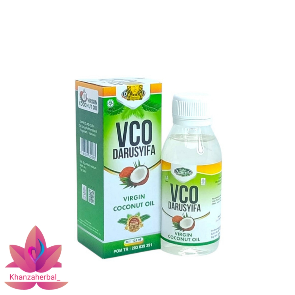 

MINYAK KELAPA VCO Darusyifa(VIRGIN COCONUT OIL)125ML