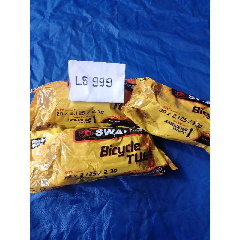 Ban dalam sepeda 20 x 2.125/2.30 swallow