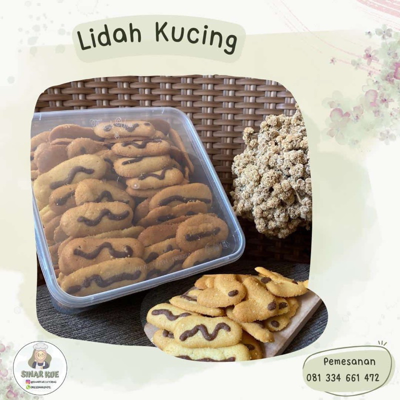 

KUE LIDAH KUCING KUE LABARAN