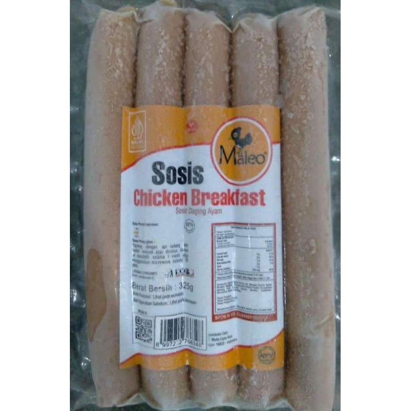 

Sosis Ayam Maleo - Chicken breakfast sausage
