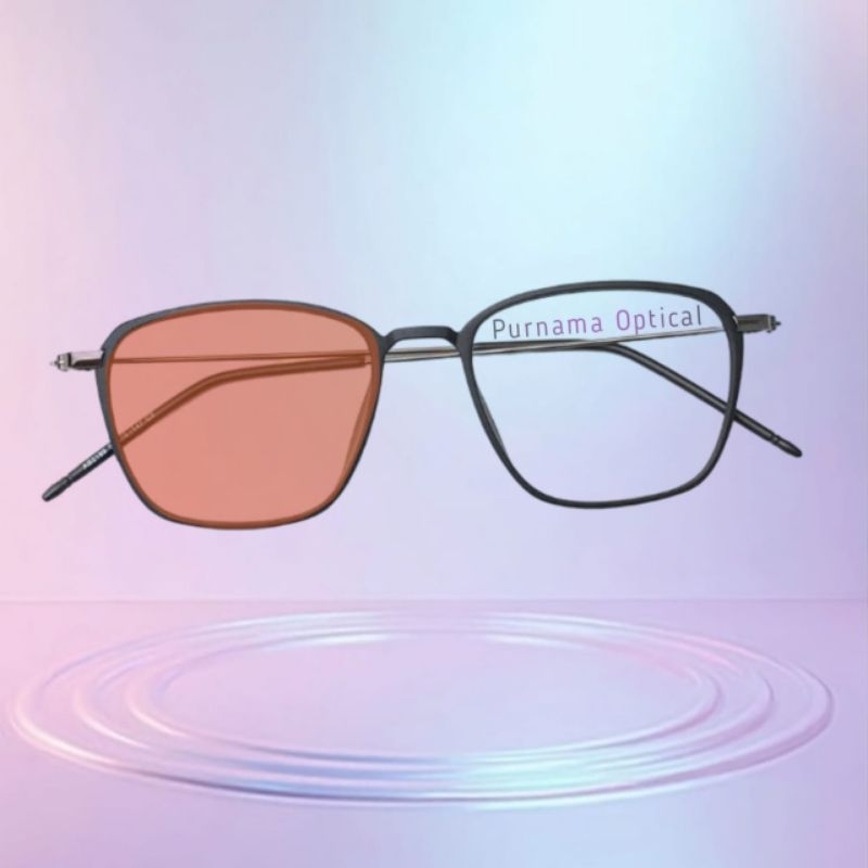 Frame Kacamata Minus Antiradiasi Photobrown | Kacamata Wanita | Kacamata Pria | Kacamata 2189 Fashio