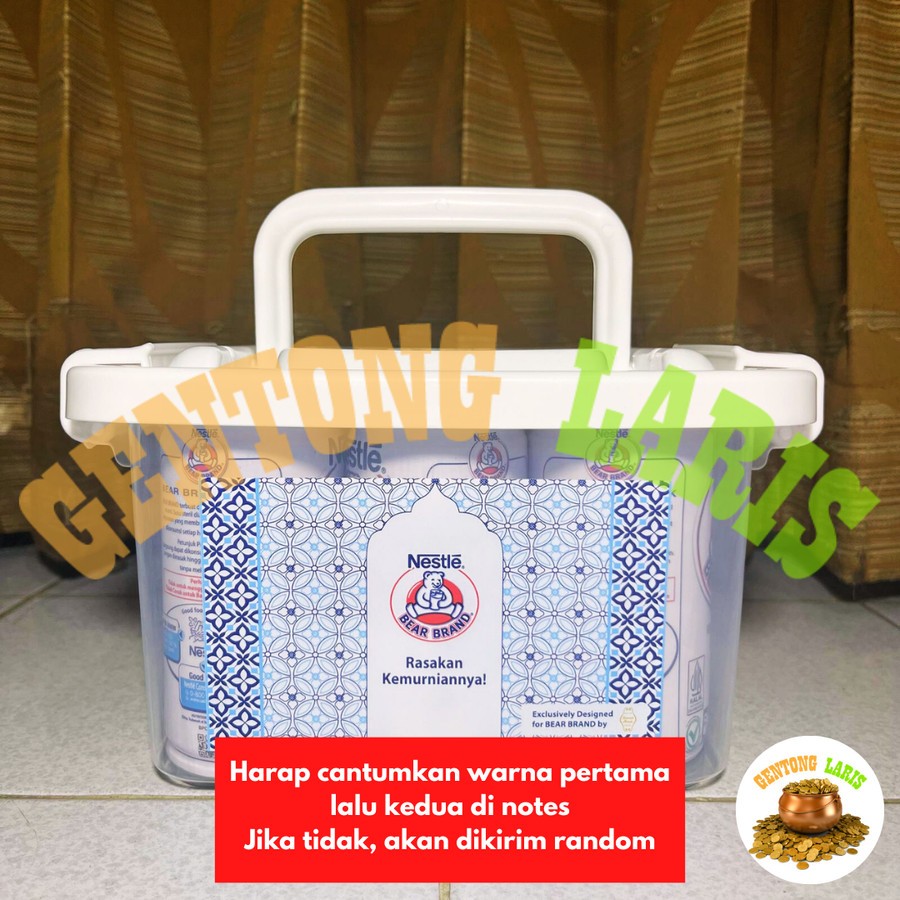 

1 BOX CONTAINER isi 6 Kaleng Susu Beruang Nestle Bear Brand