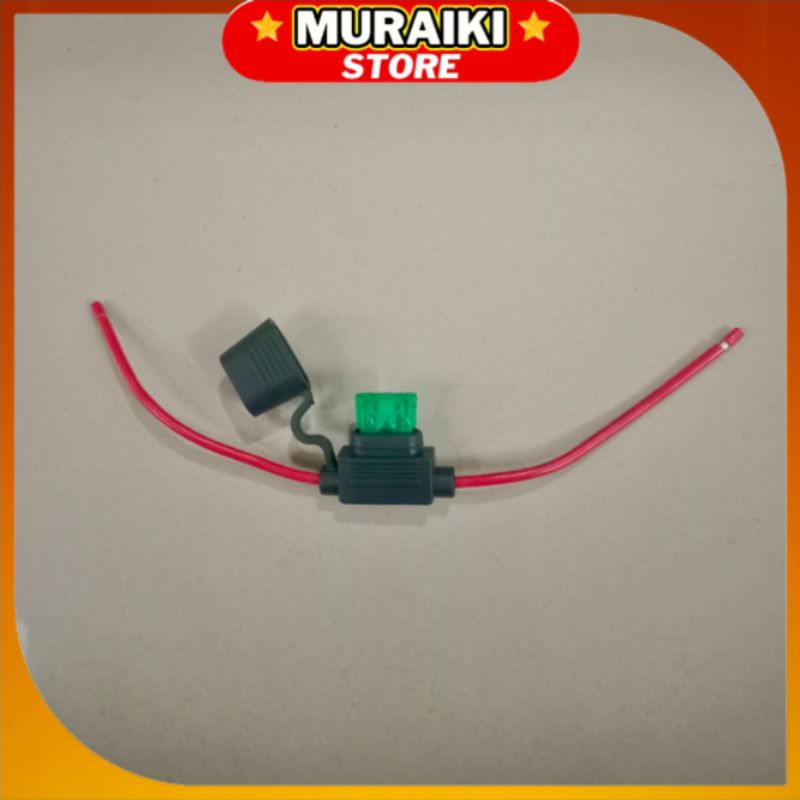 Termurah Rumah Fuse Tancap Sepeda Listrik Rumah Sekring Sepeda Listrik Dengan Kabel Bonus Sekring