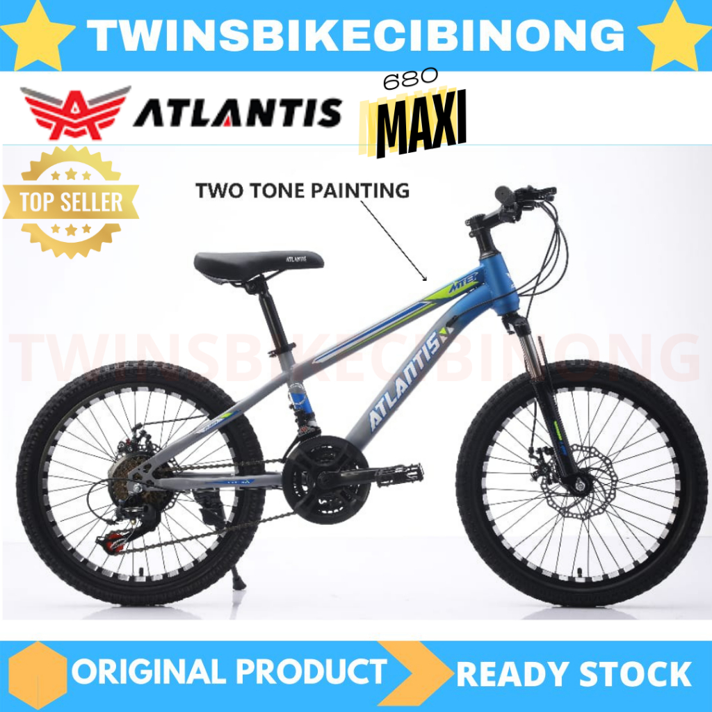 Sepeda Anak Laki Laki Gunung MTB 20 ATLANTIS 690 DISC BRAKE