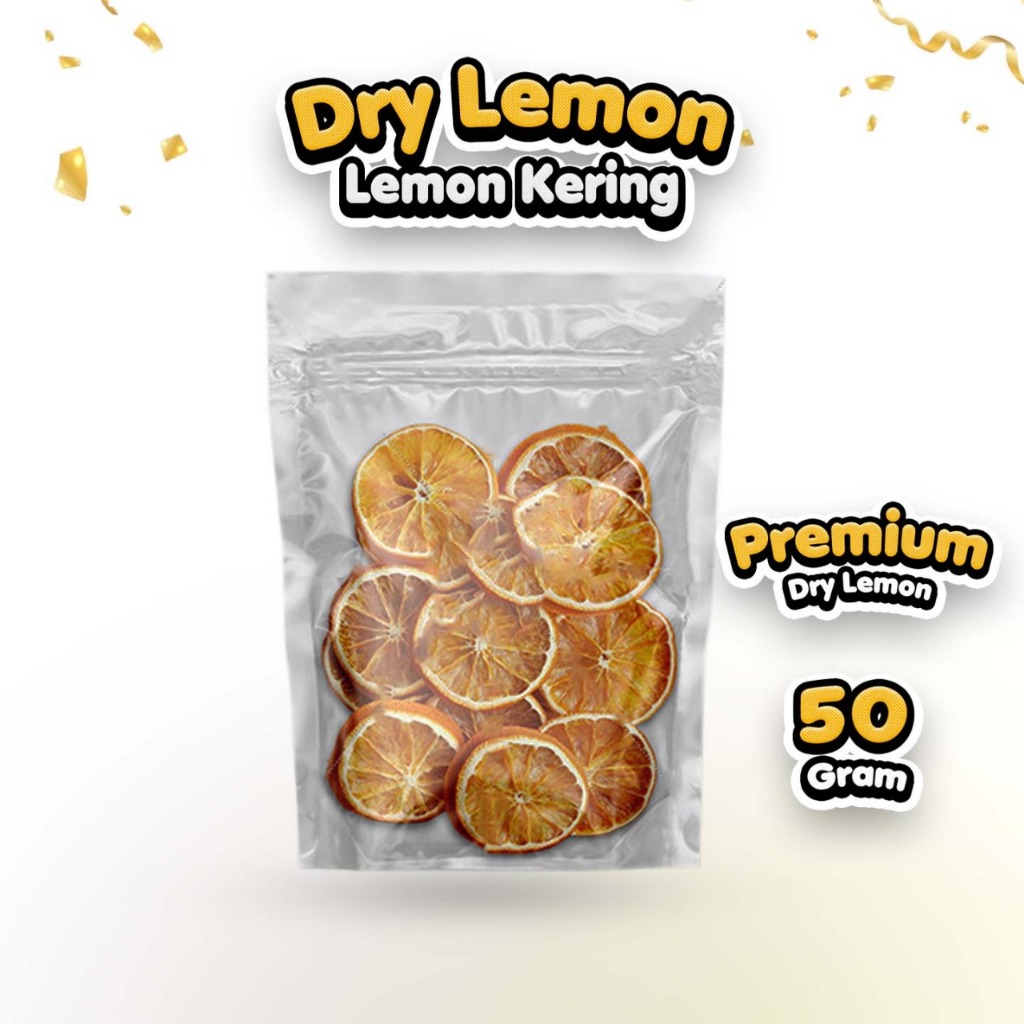 

Dried Lemon – Lemon Kering untuk Minuman dan Olahan Makanan