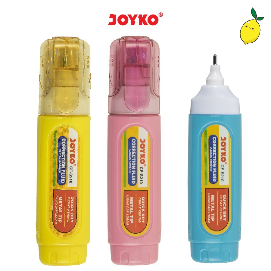

Tip Ex Cair / Correction Fluid / Cairan Koreksi Joyko CF-S210