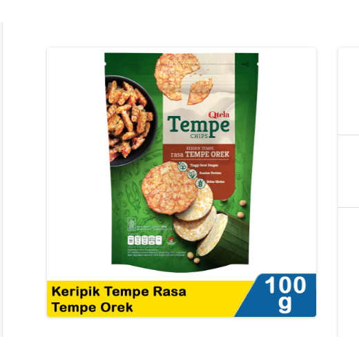 

qtela keripik tempe tempe orek 100g