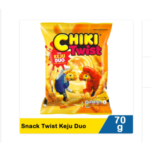 

chiki snack twist keju duo 70g