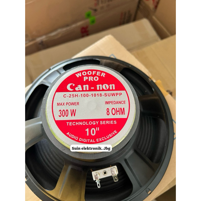 SPEAKER 10 INCHI CANON WOOFER