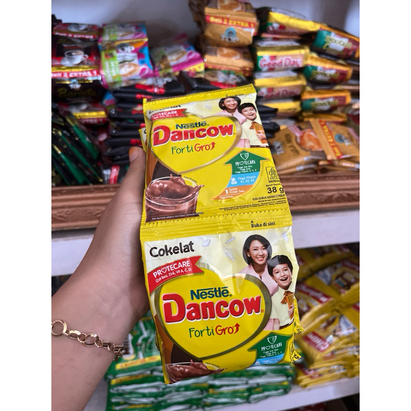 

Nestle Dancow Fortigro Coklat isi 10sachet
