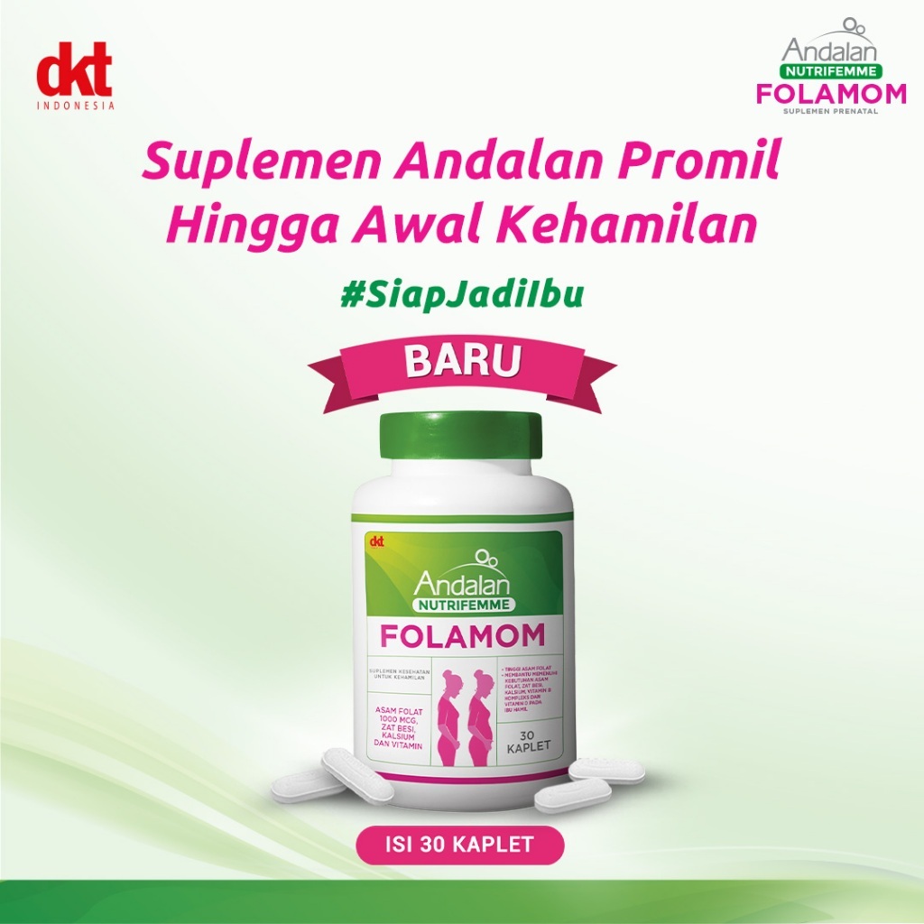 Folamom / Lactaboost ASI booster pelancar asi 30 kapsul  asi booster herbal