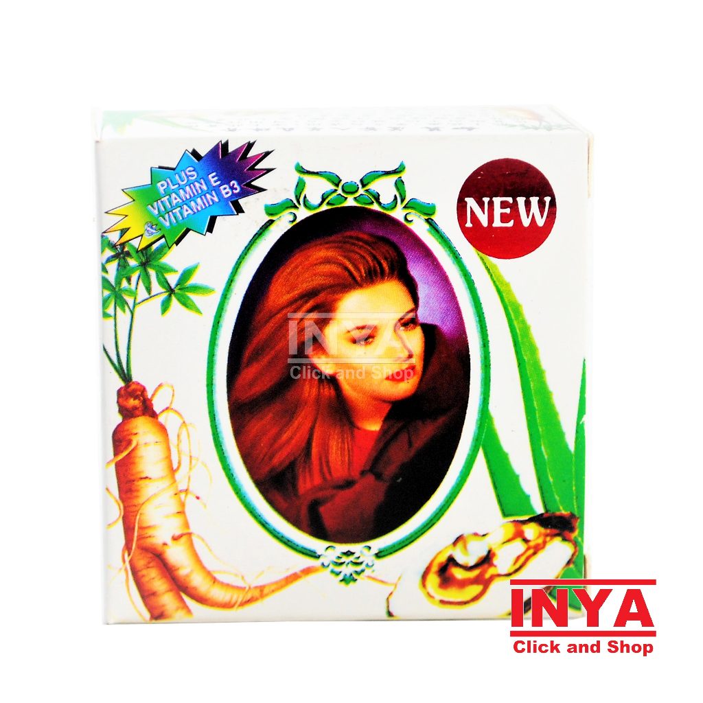 Krim Muka U. B. UV Whitening Ginsara Herbal Pearl Cream 5gr