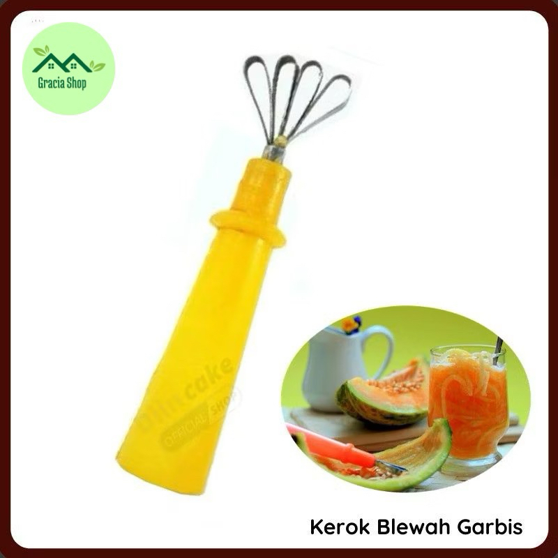 Alat Kerok Blewah / Parutan Es Kuwut / Kerokan Buah Melon Kelapa Muda Serbaguna