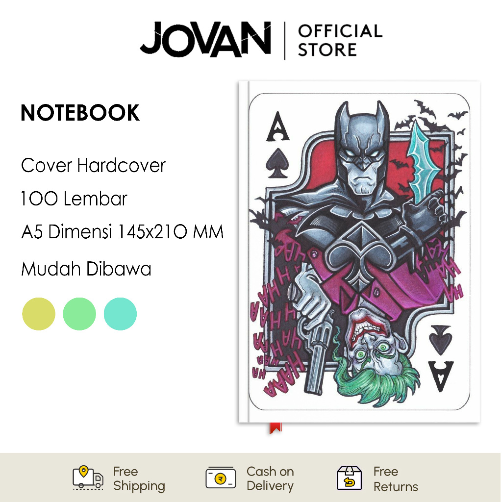

Notebook Hardcover Custom Batman 10 Buku Tulis Catatan Note Agenda Planner Jurnal Diary Notebook Anime