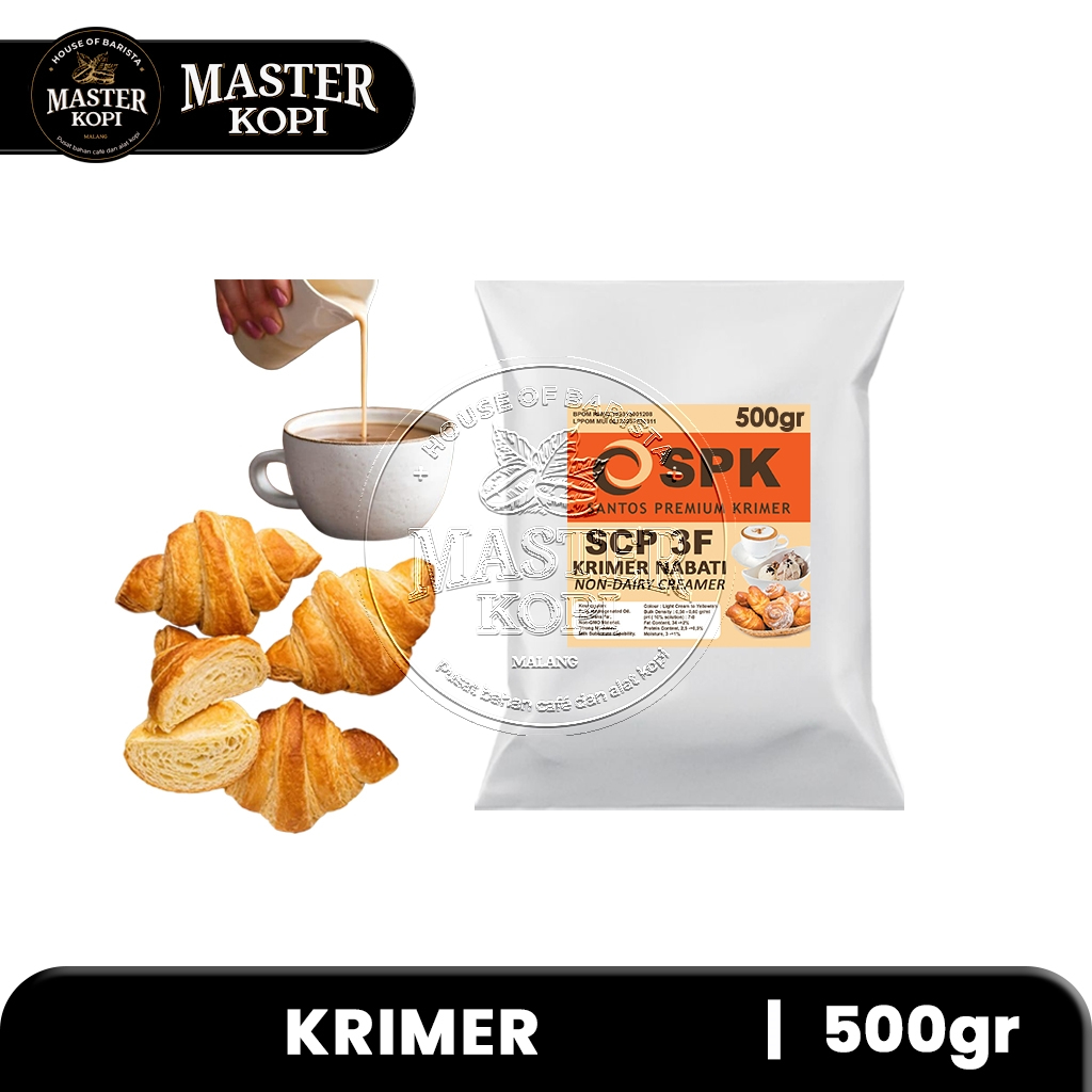 

Krimer Bubuk Nabati SPK SANTOS / Non Dairy Creamer Powder Premium Orange 1 pcs