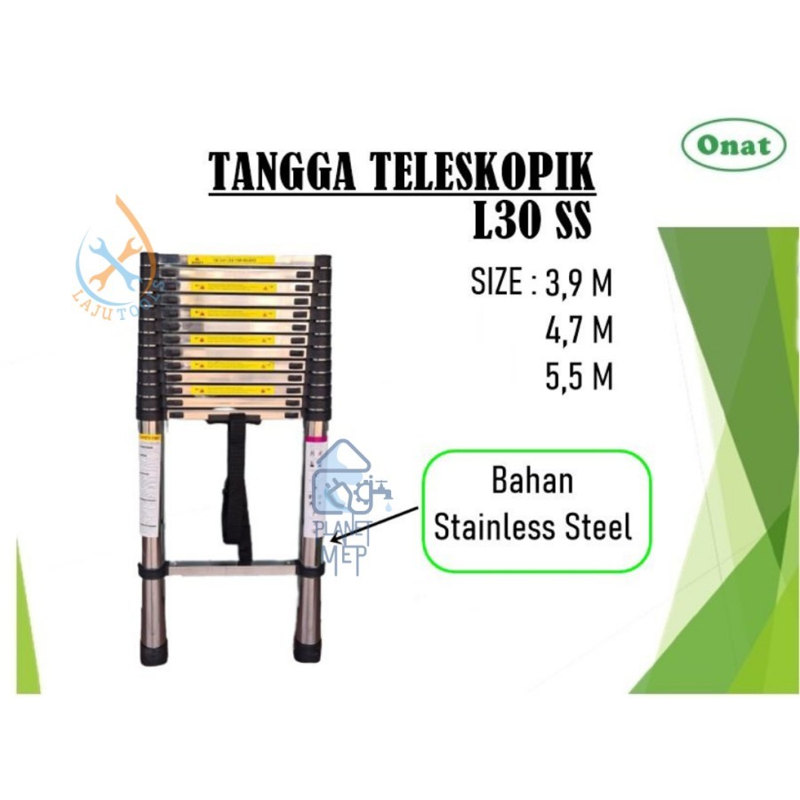 Tangga teleskopik Lipat ONAT TELESCOPIC