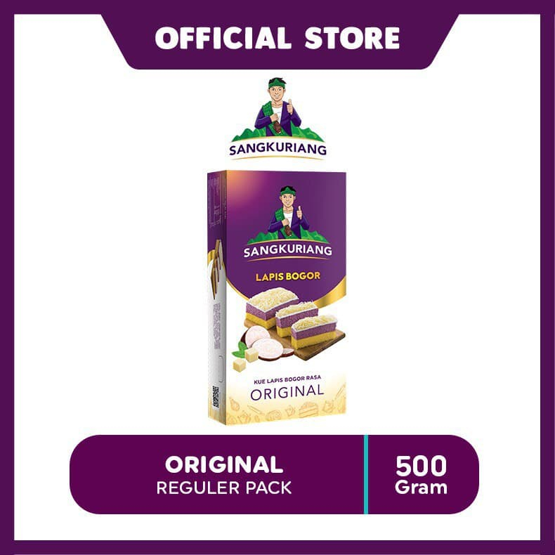 Bakaranandia - Lapis Bogor Sangkuriang Original 500Gr - Kue Lapis Premium Shopee