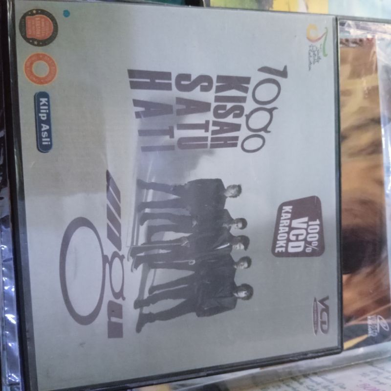 kaset vcd karaoke ungu 1000 kisah satu hati