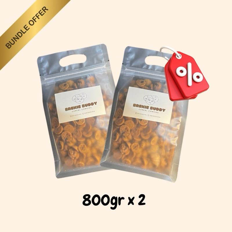 

Special Bundle Cereal Cookies 800gr x 2