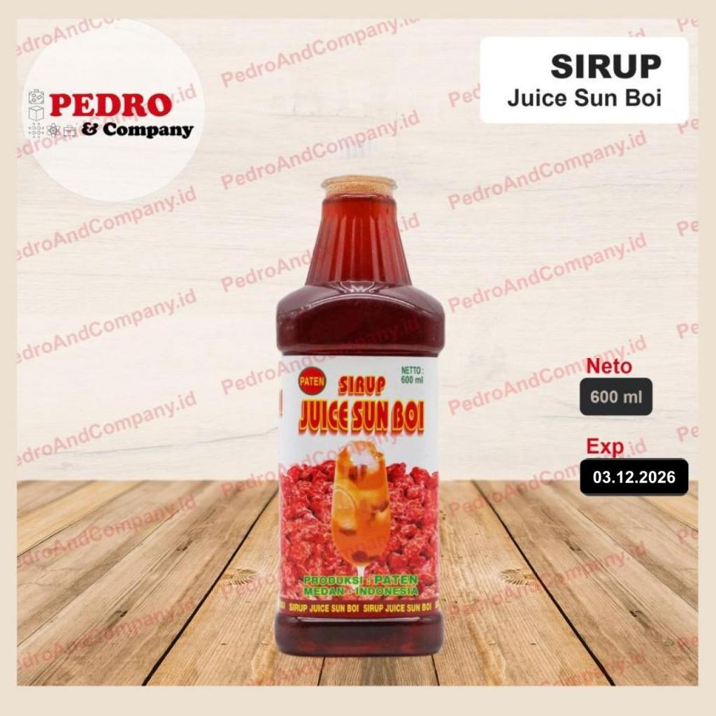 

Paten sirup juice sun boi 600 ml - syrup jus kiam boi