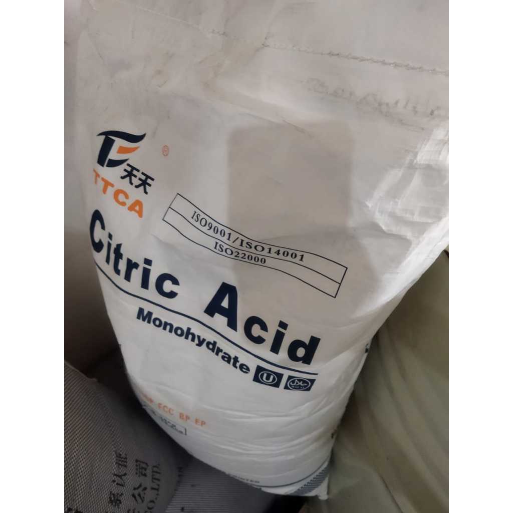 

(Gojek Instan Only) Citric Acid Monohydrate / Asam Sitrat / Asam Sitrun 25 KG