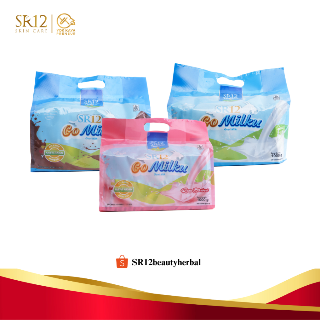 

SR12 Gomilku Pack Susu Kambing Etawa Mengandung Daun Kelor Ikan Gabus Madu