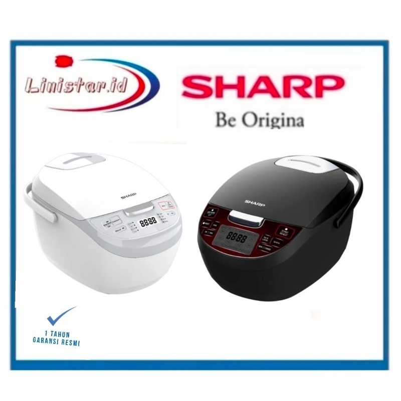 SHARP MAGIC COM DIGITAL 1,8LITER KS-DS18WH KS-DW18BK/Magic com DIGITAL SHARP 12 MENU MASAK KS-DW18 B
