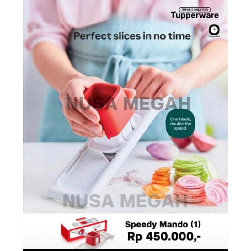 Speedy mando Tupperware / irisan bawang tupperware