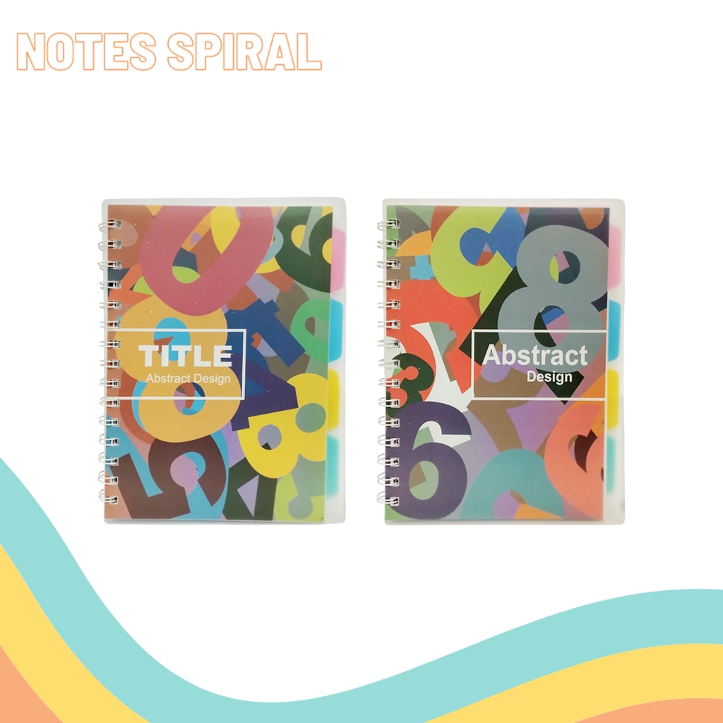 

NOTES SPIRAL A5 PP-8025 (1 PCS)