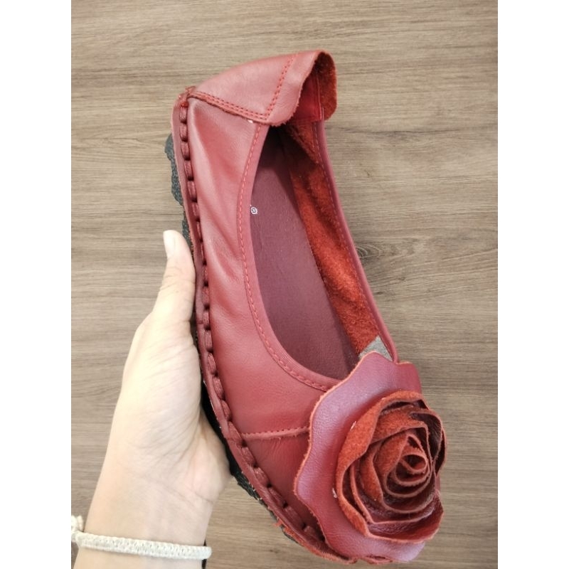 SEPATU KULIT POLLUX/SEPATU FLAT KEKINIAN  POLLUX DQ2016