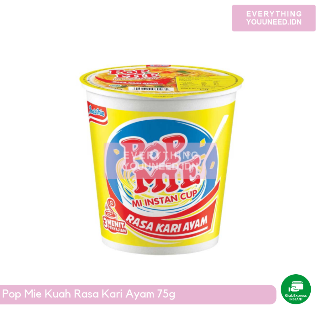 

Pop Mie Rasa Kari Ayam 75 Gr