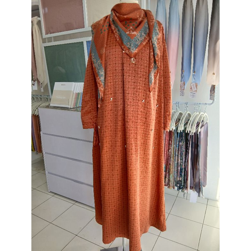 elzatta gamis satin serut marakesh gamis couple lebaran terbaru