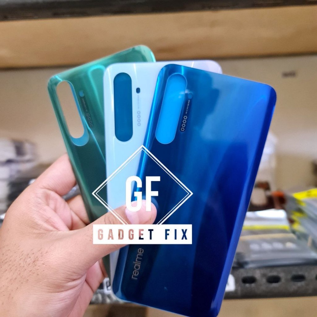 Backdoor Tutup Belakang Kaca HP Realme XT RMX1921 Bekdor Back Cover Casing Kesing Rilmi XT