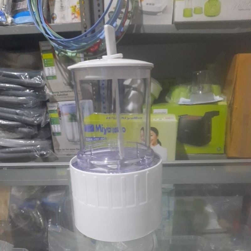 GELAS BUMBU BASAH LENGKAP PISAU, KARET SEAL DAN STIK BLENDER MIYAKO BL152  PF/AP, BL152 GF, BL151PL,