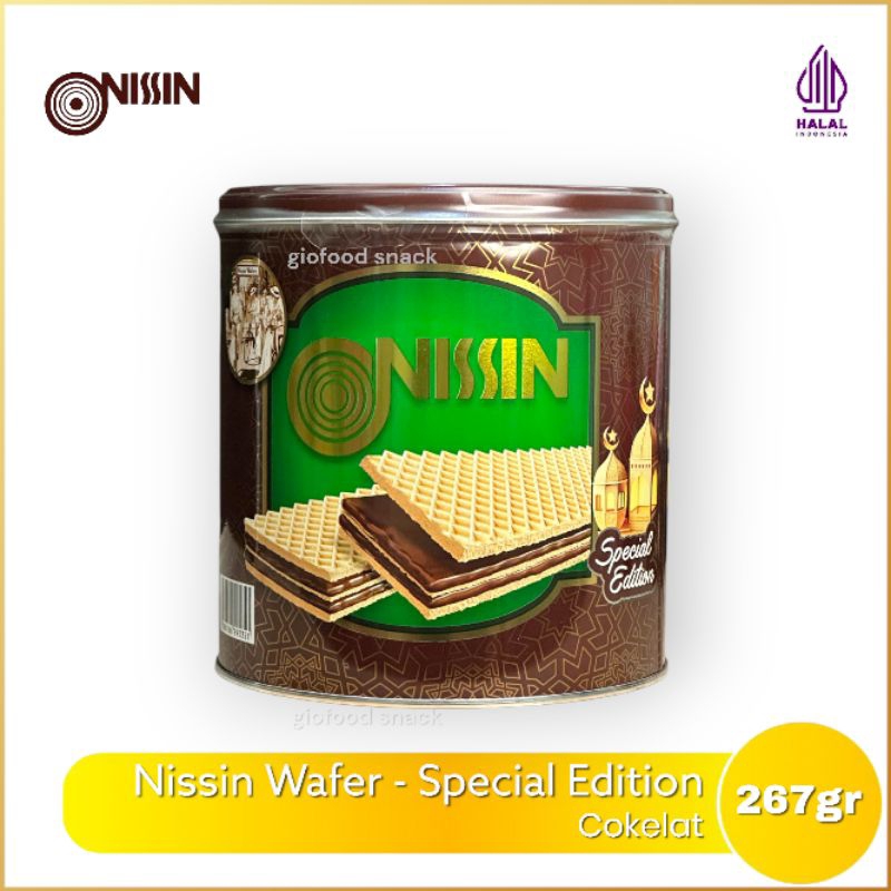 

Nissin Wafers Cokelat Special Edition 267gr Wafer Coklat Enak