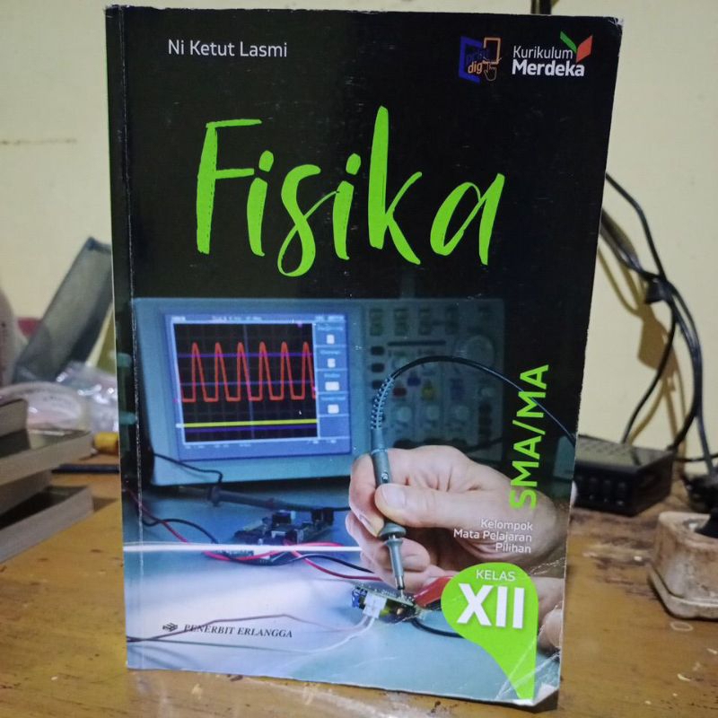 buku fisika SMA kelas XII kurikulum merdeka