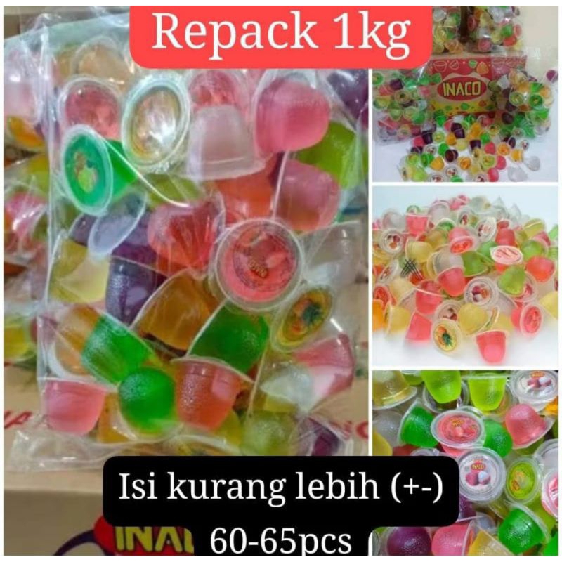 

inaco jelly kemasan 1kg exp 2026 1kg isi -+65pcs