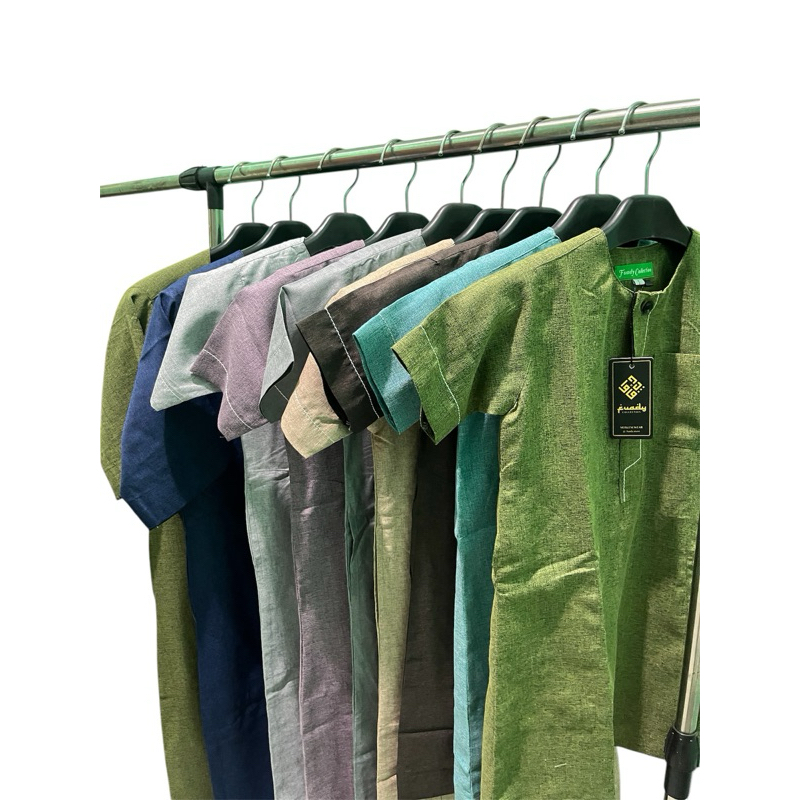 Gamis pria lengan pendek