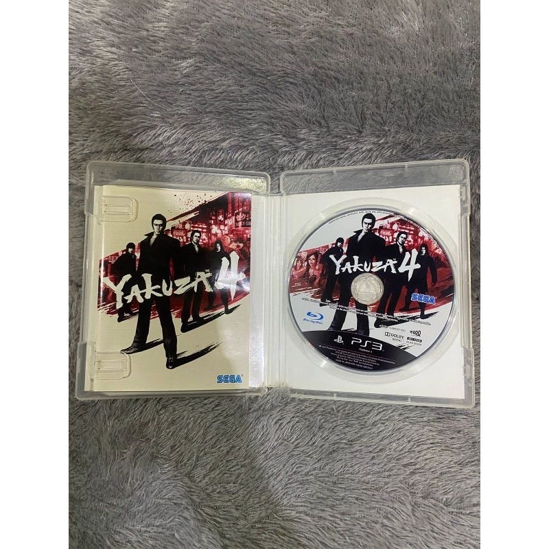 Kaset PS BD PS3 YAKUZA 4