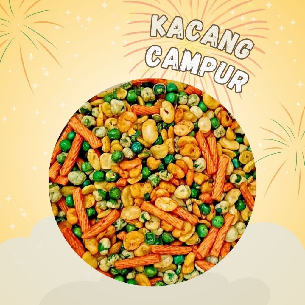 

250G 500G Kacang Campur Gurih & Renyah – Camilan Enak untuk Segala Suasana