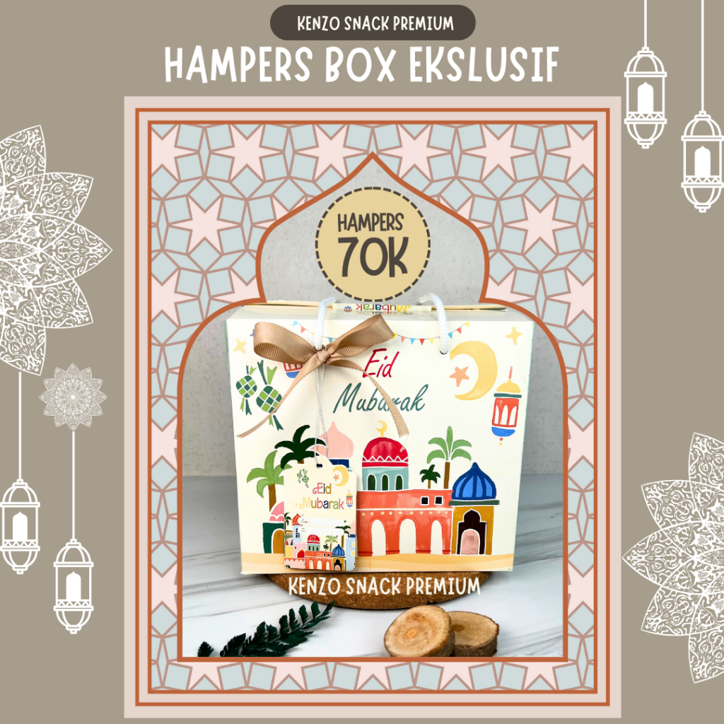 

Hampers Lebaran Snack Premium Paket Parcel Hampers Hadiah Idul Fitri