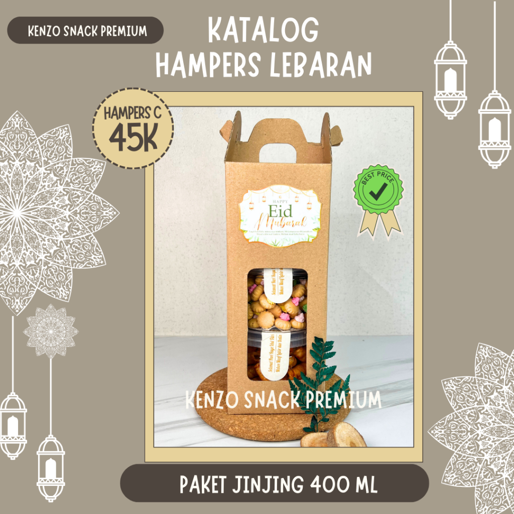 

Hampers Lebaran Premium Paket Snack Box Jinjing Lebaran Idul Fitri