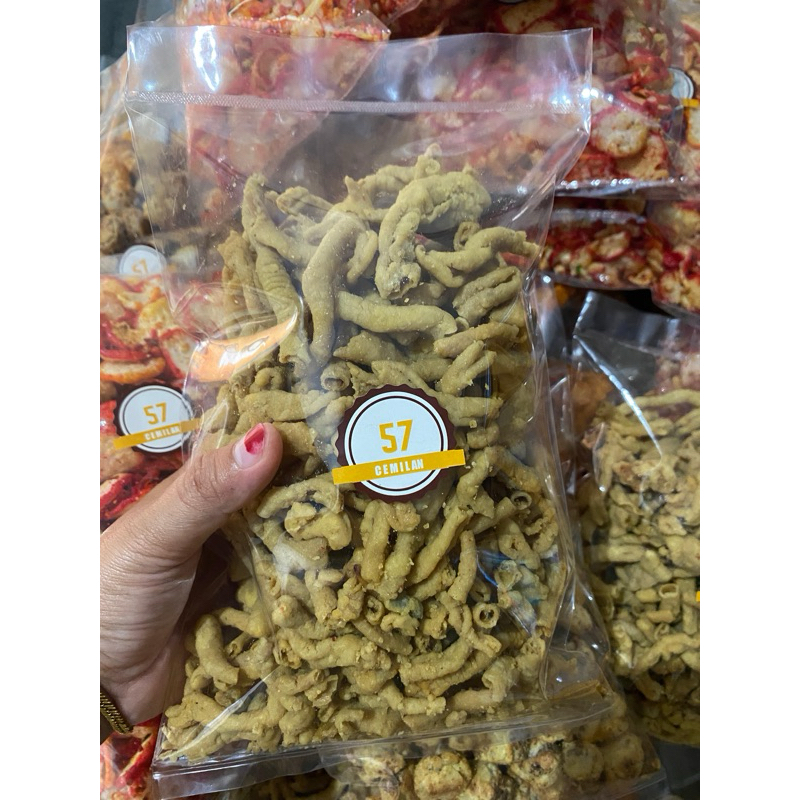 

Kripik Usus 400 g, repack lebaran