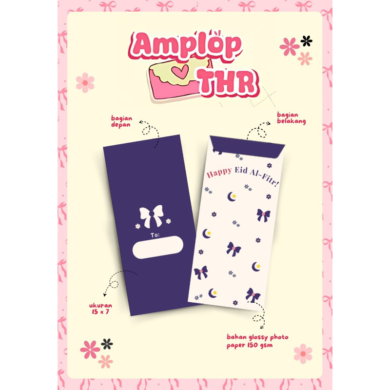 

AMPLOP THR CUSTOM BESAR UANG TANPA DITEKUK