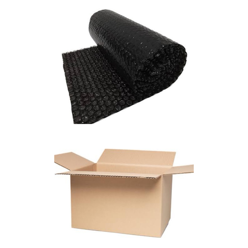 

Extra Bubble Wrap dan Kardus