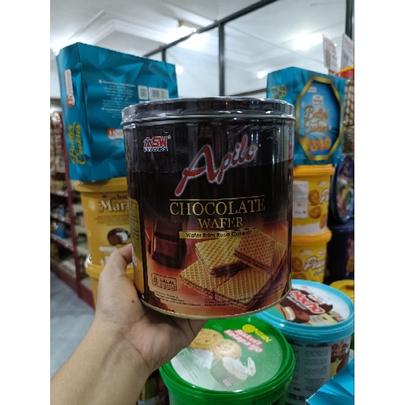 

ASW Apilo Chocolate Wafer Krim Rasa Cokelat 290g