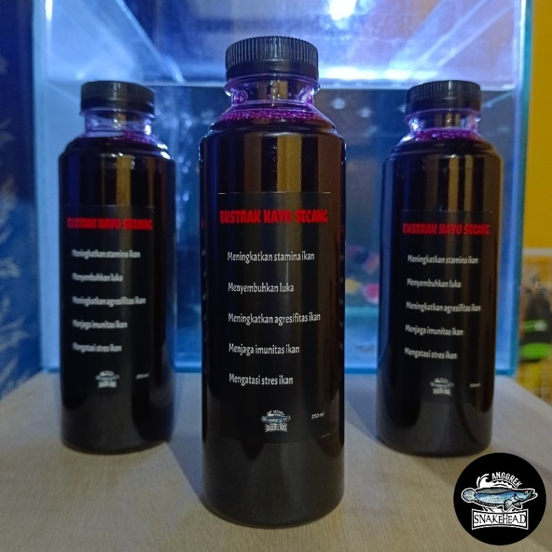 Ekstrak Kayu Secang Pekat Mutasi Warna Ikan