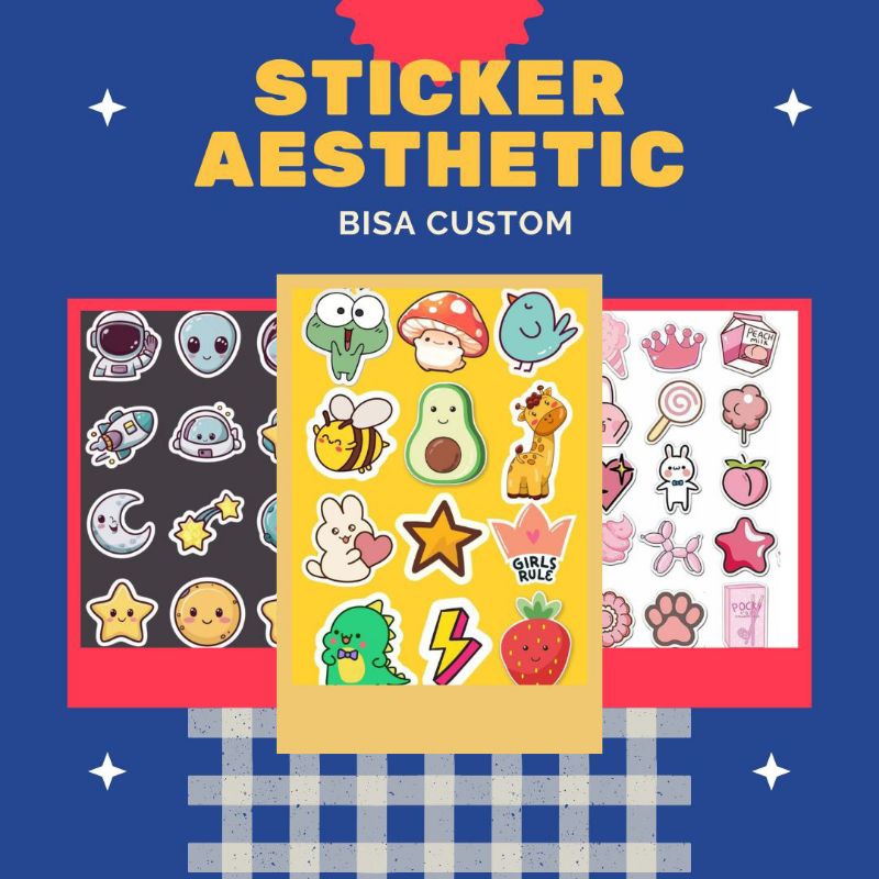 

STICKER AESTHETIC CUSTOM A5,A6