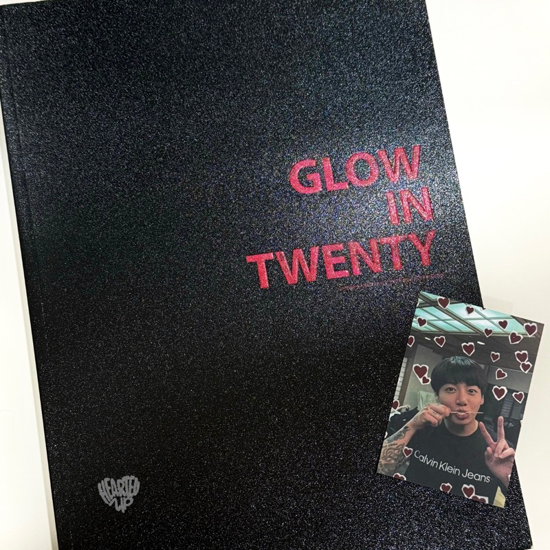 [RARE] JUNGKOOK — GLOW IN TWENTY FANSITE MADE IN 1997 PHOTOBOOK / PHOTOBOOK FANSITE JUNGKOOK JK BTS